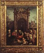 ASPERTINI, Amico Adoration of the Shepherds  fff oil painting on canvas